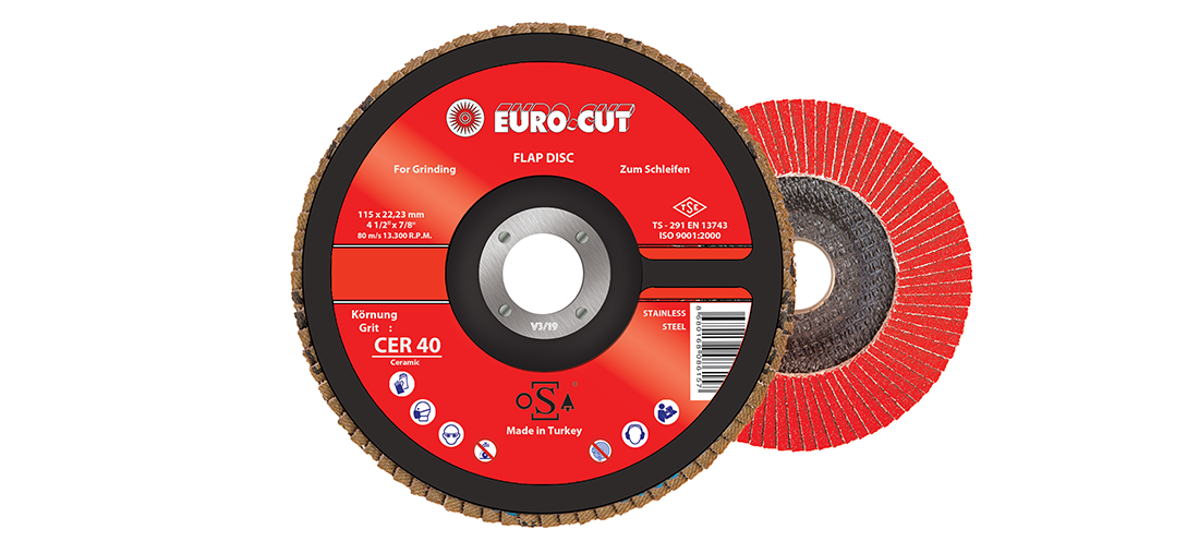 WHOLESALE ABRASIVE FLAP DISC WHEEL ZIRCONIA ALUMINIUM OXIDE 80 PAGES WITH OSA CERTIFICATED MADE IN TURKEY