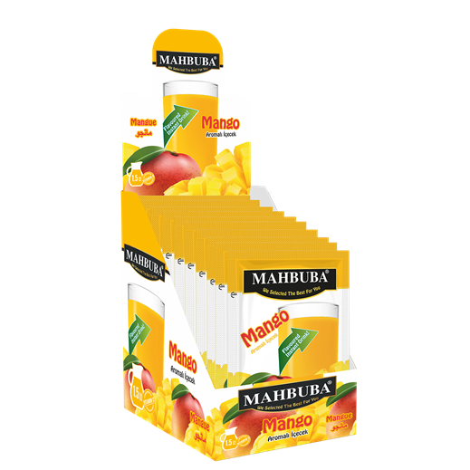 MANGO Flavoured Instant Drink Juice  9g x 24 pcs x 24 Flowers Rich Aromas Best Quality Powder Cold Drink Reosanable Price