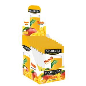 MANGO Flavoured Instant Drink Juice  9g x 24 pcs x 24 Flowers Rich Aromas Best Quality Powder Cold Drink Reosanable Price