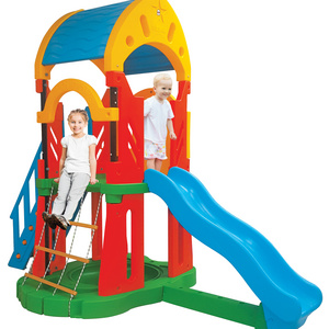 Indoor/Outdoor  Toddler Slide Climber and Swing Slide Set Indoor/Outdoor Swing Set Combination