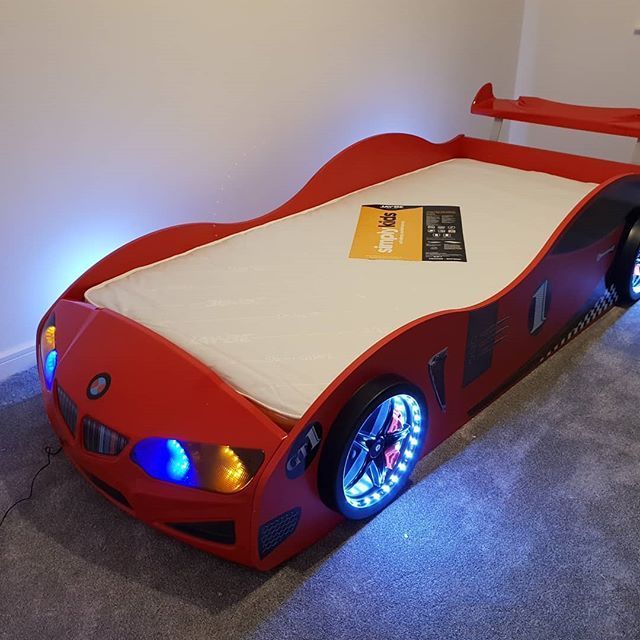 BMV shaped Car bed for Children rooms -  race car bed - supercarbeds