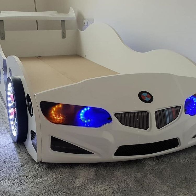 BMV shaped Car bed for Children rooms -  race car bed - supercarbeds