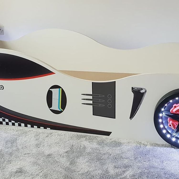 BMV shaped Car bed for Children rooms -  race car bed - supercarbeds