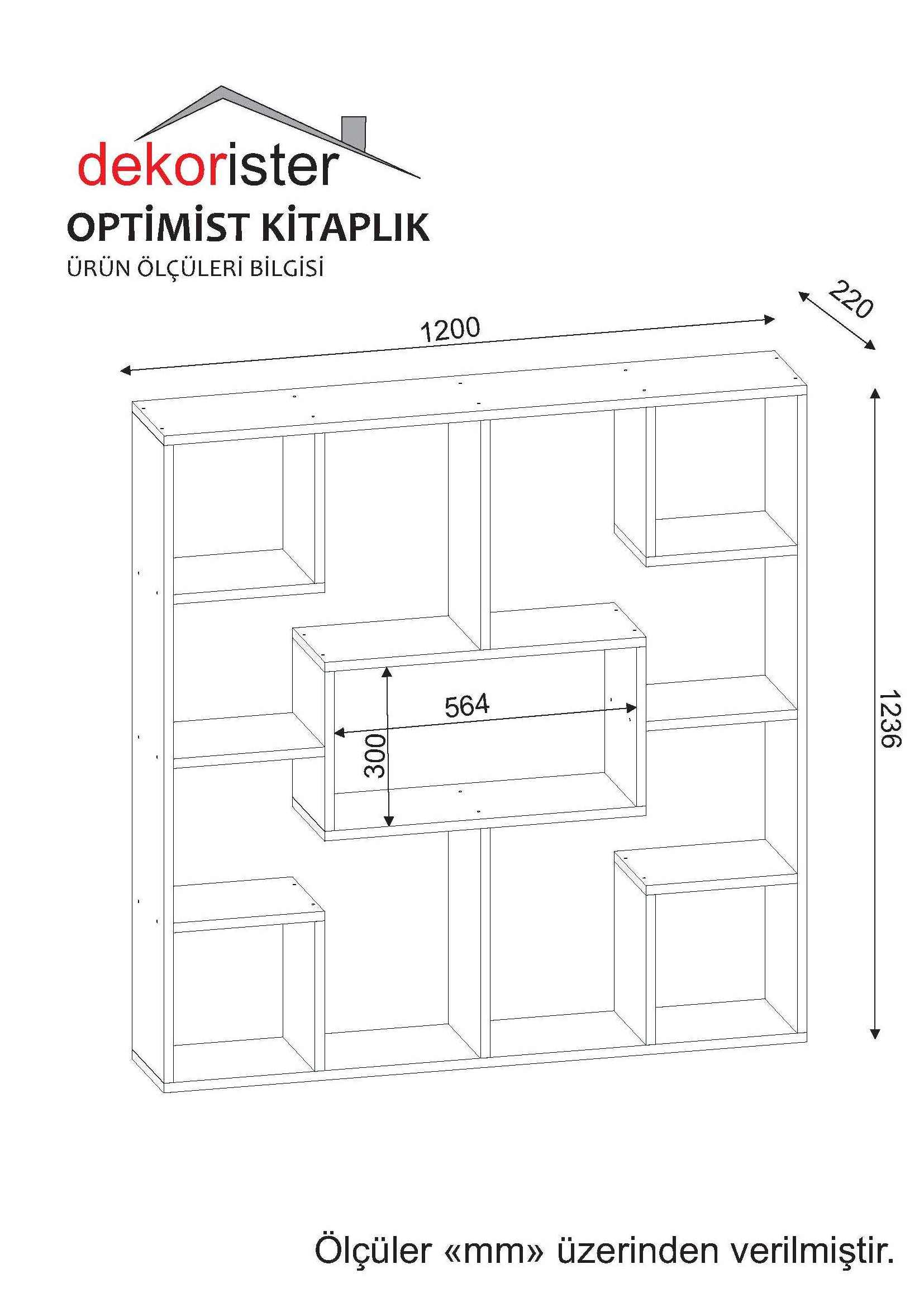 Optimist Book Shelf Wooden White Color 4 Tier Modern Bookcase