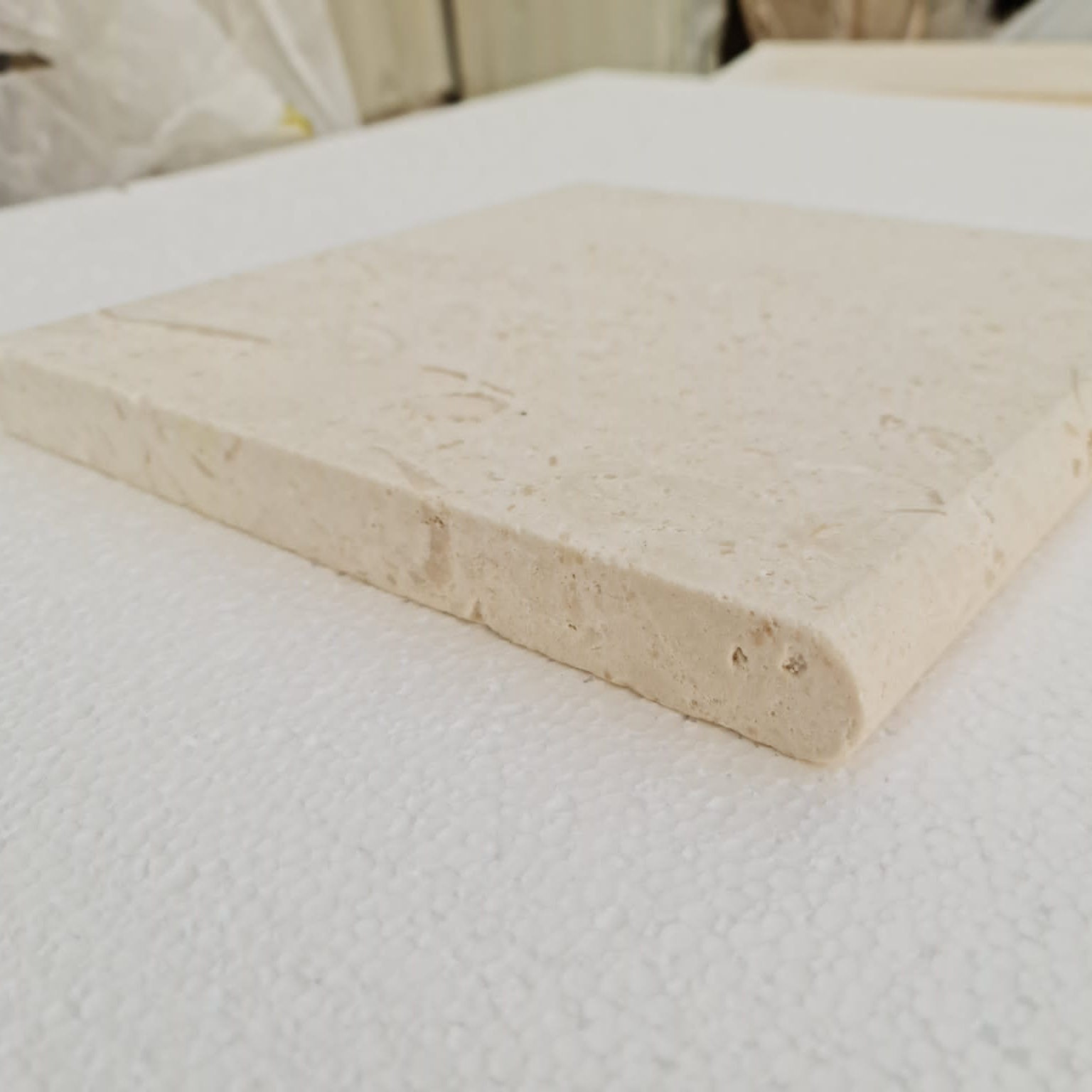 Wholesale Stone Marble Limestone Hot Sale 12''X12'' Cheap Factory Pool Coping Bullnose Luxury Turkish Manufacturer Craft