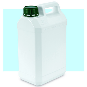 High Quality Type Plastic HDPE 5  Liter Jerry can Container /Tamper evident SK 50  lid 5 liter- 1 Gallon for chemicals drum