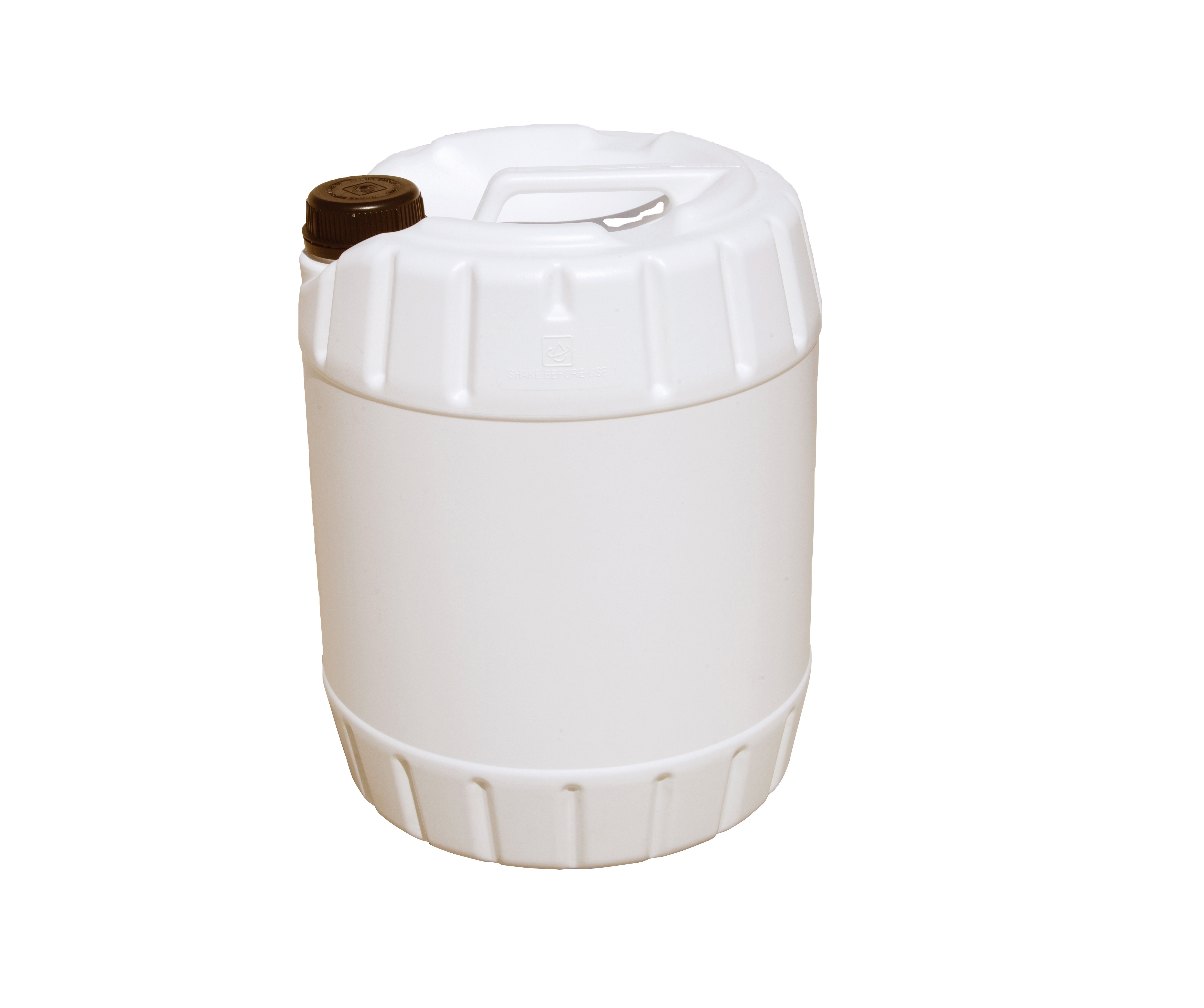 High Quality Barrel Type Plastic HDPE 20 Liter Jerry can Container /Stackable Tamper evident DIN 60 mm lid 20 liter- 5 Gallon