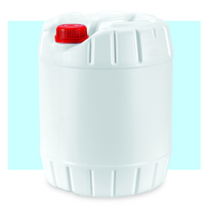 High Quality Barrel Type Plastic HDPE 20 Liter Jerry can Container /Stackable Tamper evident DIN 60 mm lid 20 liter- 5 Gallon