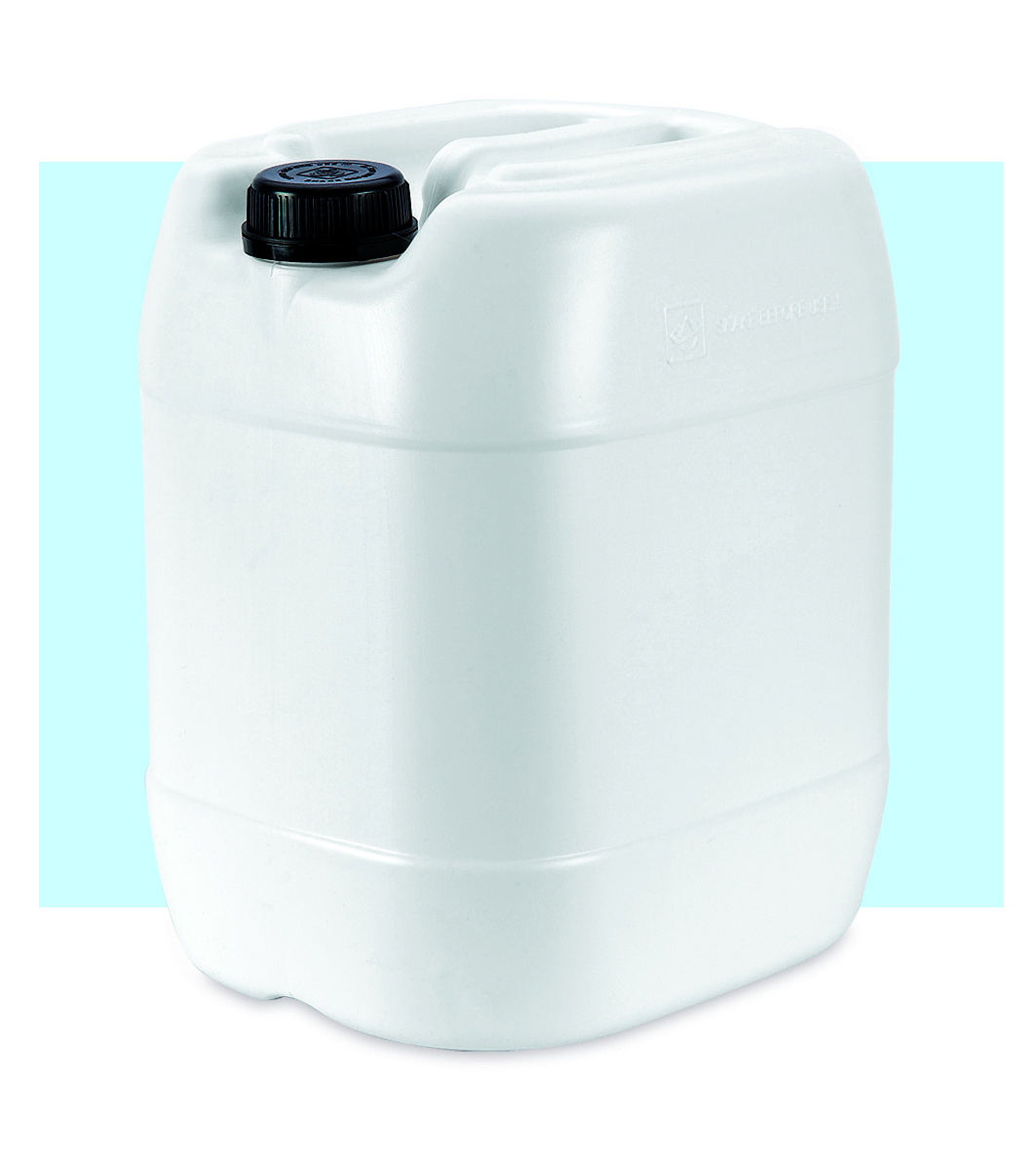 High Quality Plastic HDPE 20 Liter Jerry can Container /Stackable Tamper evident DIN 60 mm lid 20 liter- 5 Gallon Jerry can