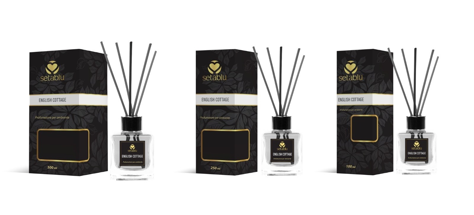 Reed Diffuser Rosso Intenso 100ml 250ml 500ml Room Fragrance Turkish Manufacturer Private Label