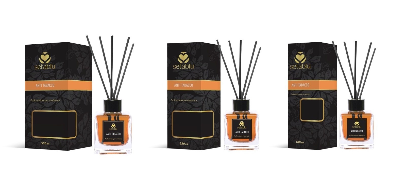 Reed Diffuser Rosso Intenso 100ml 250ml 500ml Room Fragrance Turkish Manufacturer Private Label