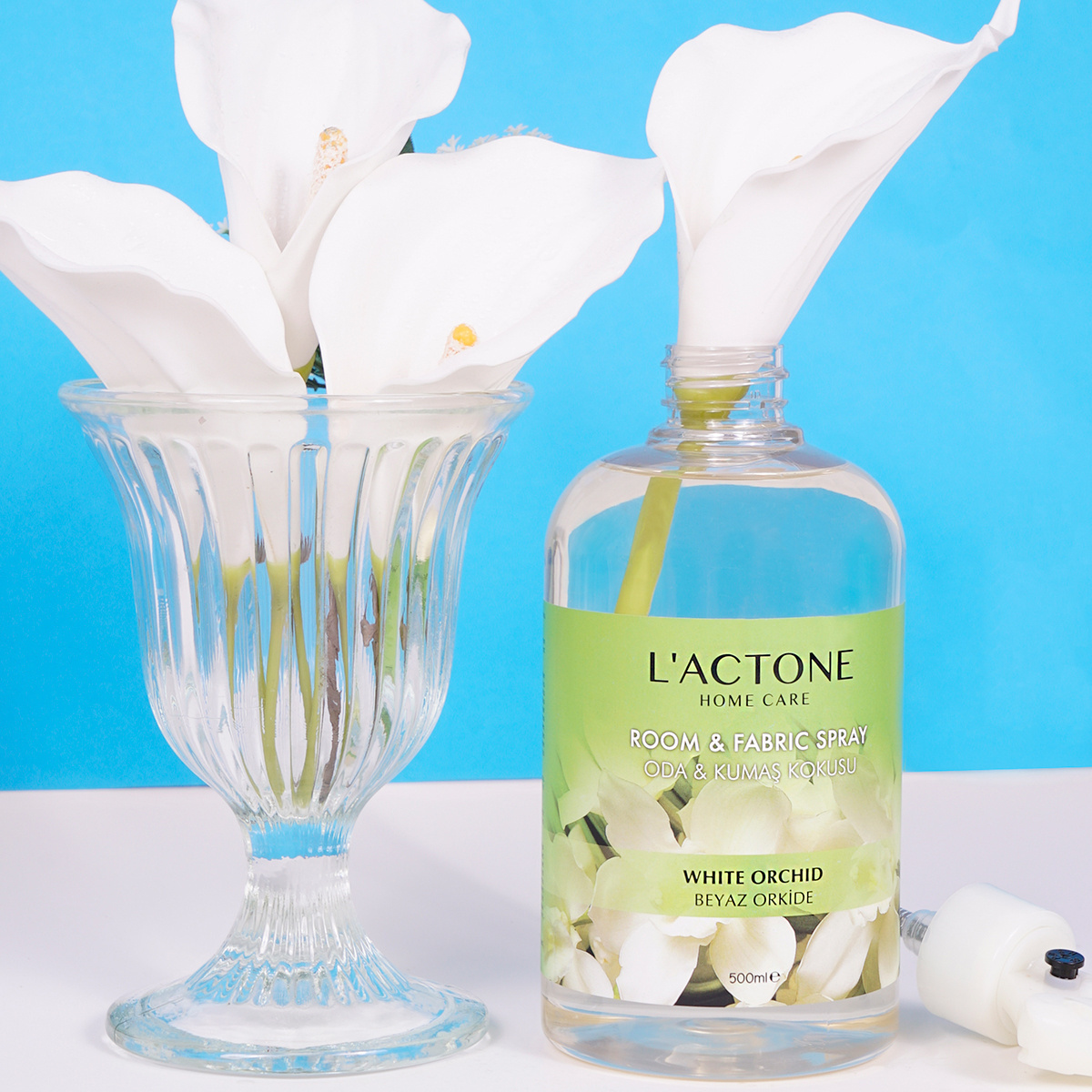 Hot Sale Lactone White Musk Room & Fabric Spray 500 ML Made in Turkey Private Label Available Wholesale From Factory OEM