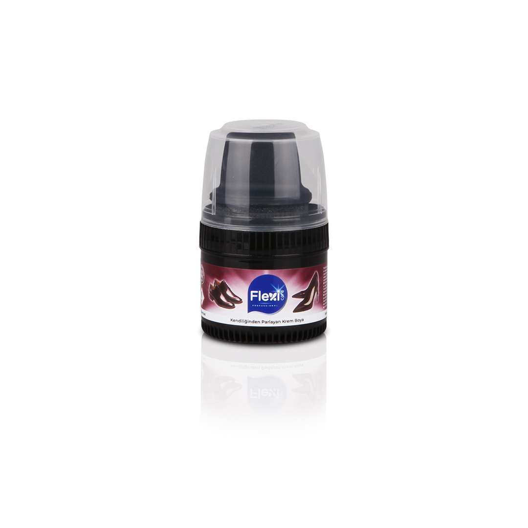 CLARET RED FILEXICARE LEATHER SHOE CREAM PASTE WITH APPLICATOR SPONGE - 50 ML LOW PRICE FOR LEATHER SHOES GLANCE ALL TIME