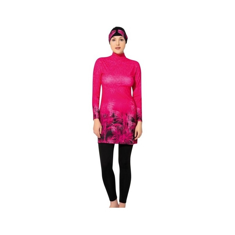 Burkini Muslim Swimwear Islamic Swimming Suit For Women Hijab Modest Swimwear For Girls Muslim Swimming Dress Beachwear Swimsuit