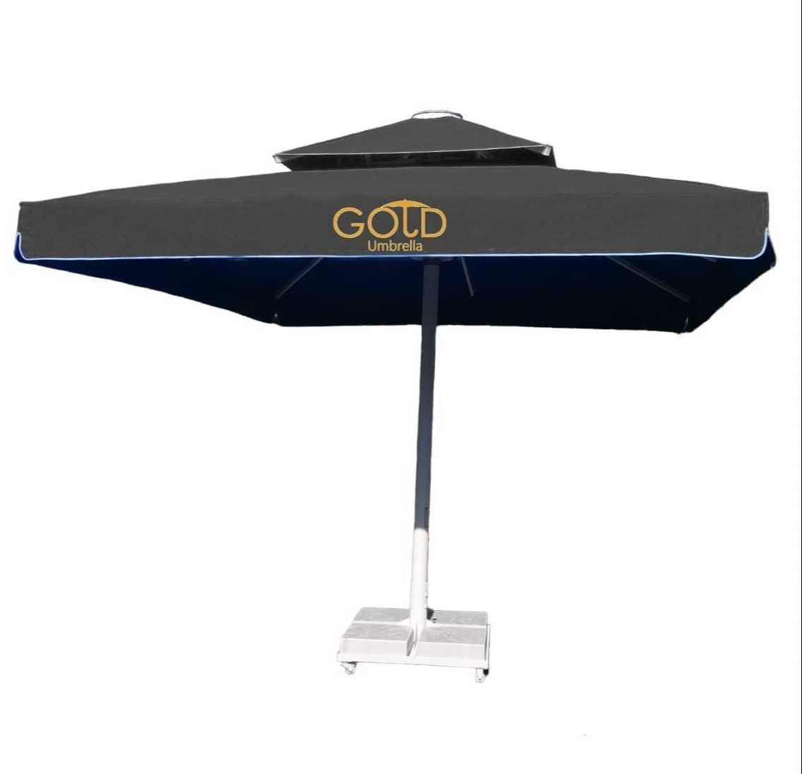 New Function Garden Umbrella Roman Sunshade Commercial Patio Beach Outdoor Parasols Wall Mounted Sun Umbrella