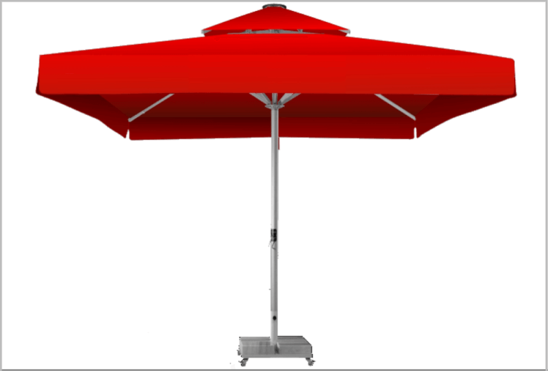 New Function Garden Umbrella Roman Sunshade Commercial Patio Beach Outdoor Parasols Wall Mounted Sun Umbrella Crank Lift Pool