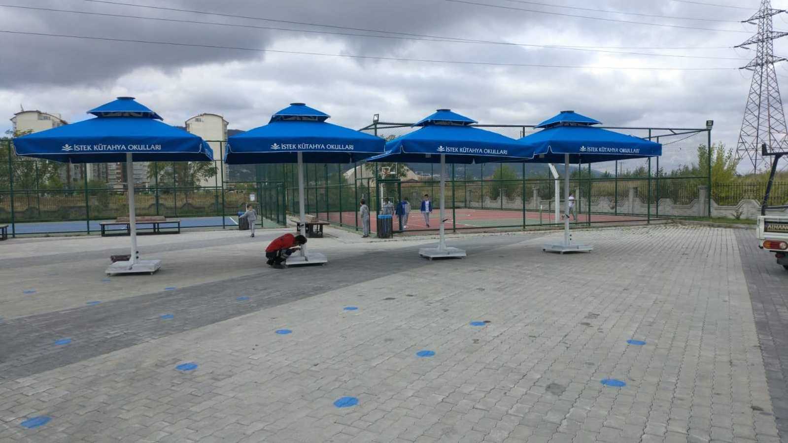 Factory Made.Garden Umbrella Cover Waterproof For 4 m  Outdoor Parasol Cover With Zipper and Telescopic Pole