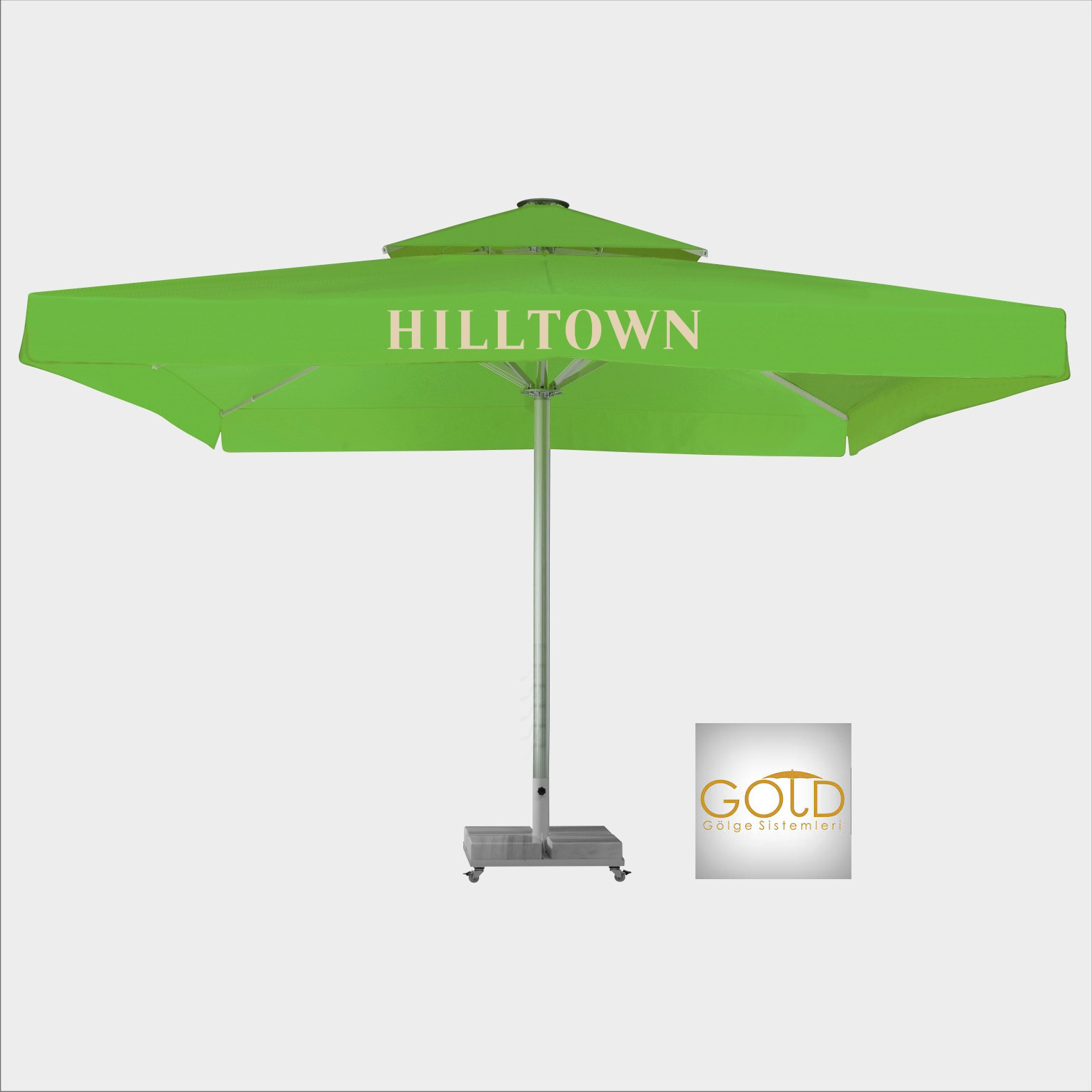 Luxury Umbrella for Outdoor Crank Lift tent for cafe and restaurant Garden Parasol