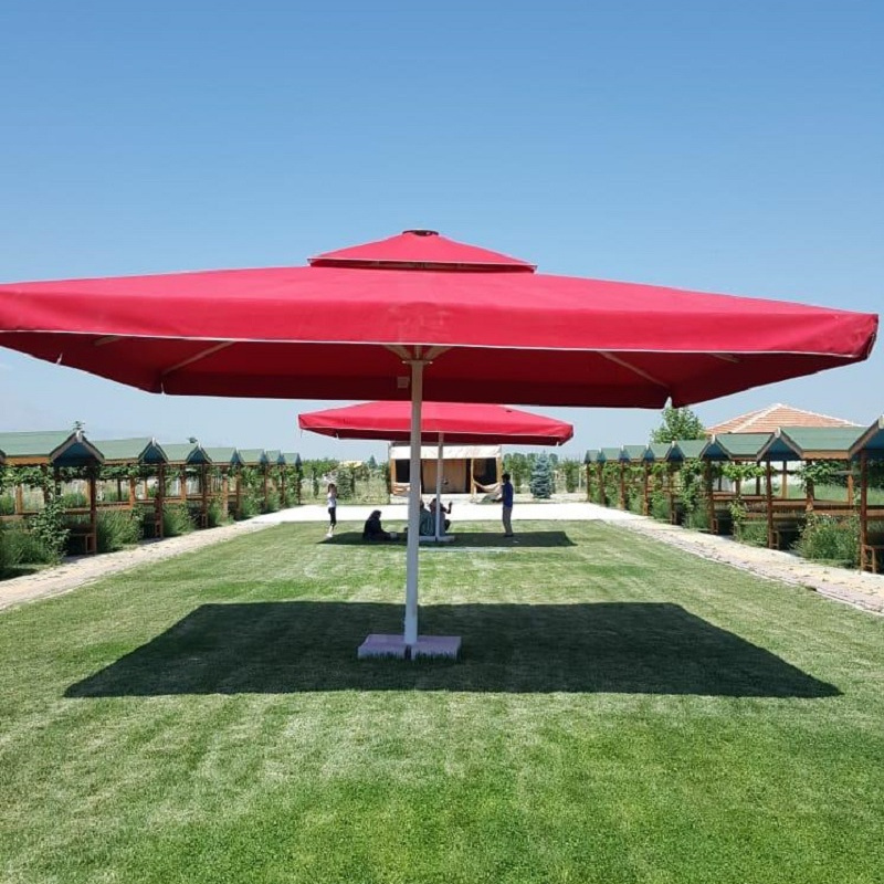 500*500 cm Parasol Big Patio Big Parasol Garden Umbrella Big Umbrella for Restaurant Beach Hotel