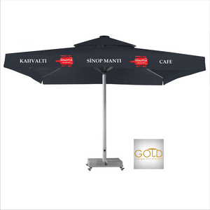 Luxury Umbrella for Outdoor Crank Lift tent for cafe and restaurant Garden Parasol