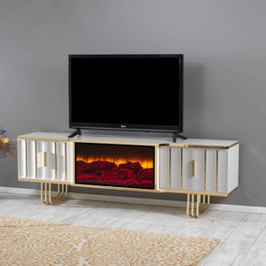 European Style TV Stand Versatile Home Office or Hotel Furniture for Living Room Dining Bedroom and Home Office