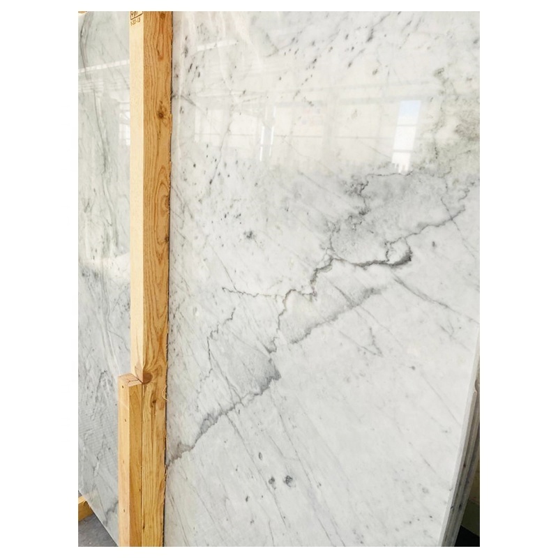 Hot 2021 Fiumo Bianco Carrara Marble Tile Slab Mosaic