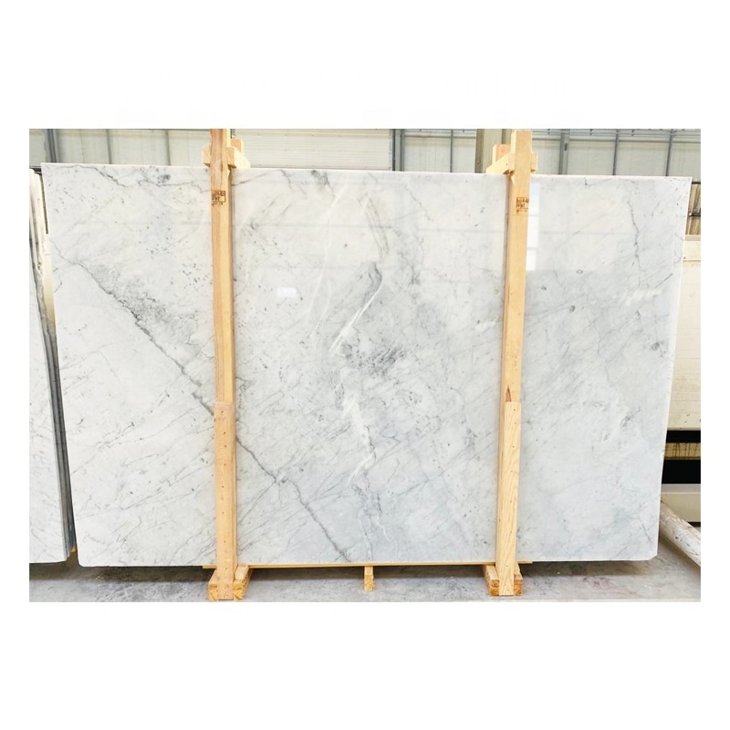 Hot 2021 Fiumo Bianco Carrara Marble Tile Slab Mosaic