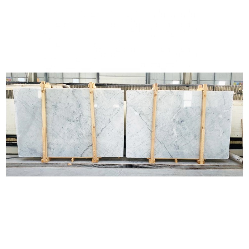 Hot 2021 Fiumo Bianco Carrara Marble Tile Slab Mosaic