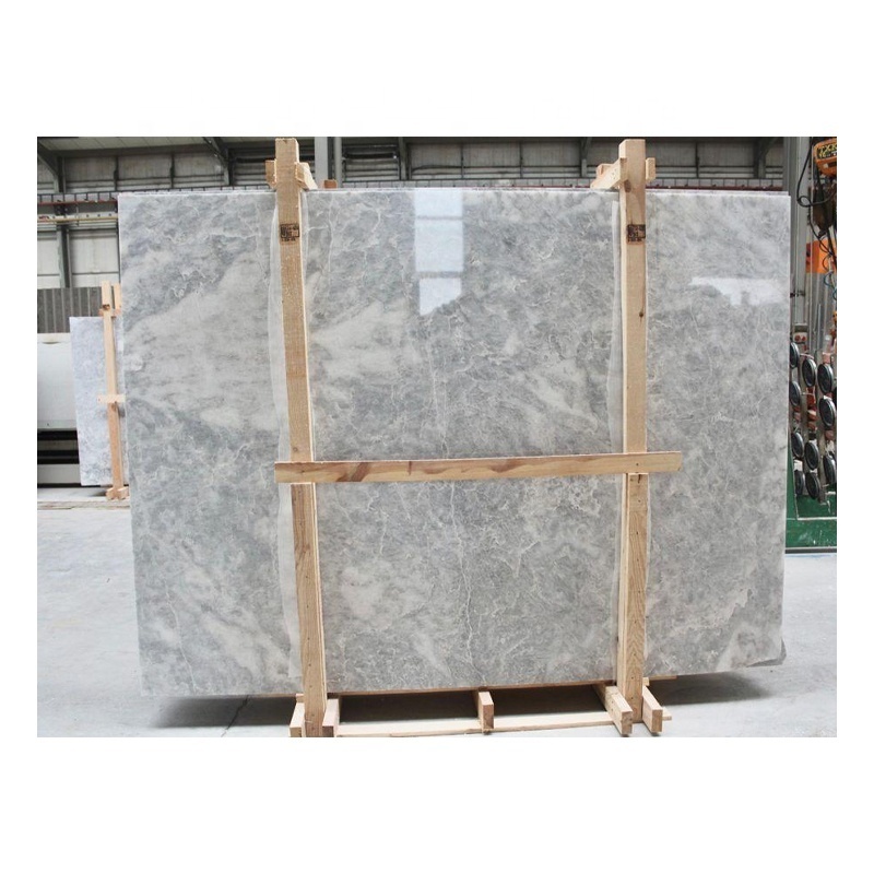 TV Background Wall Tile Marble Big Slab High Quality Ice Light Marble Slabs