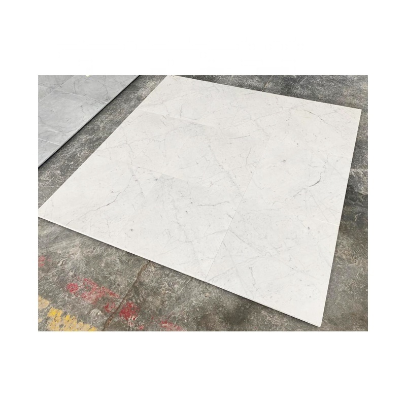 Italian Carrara Look Pietra Neve Superior Design White Marble Wall Floor Tile