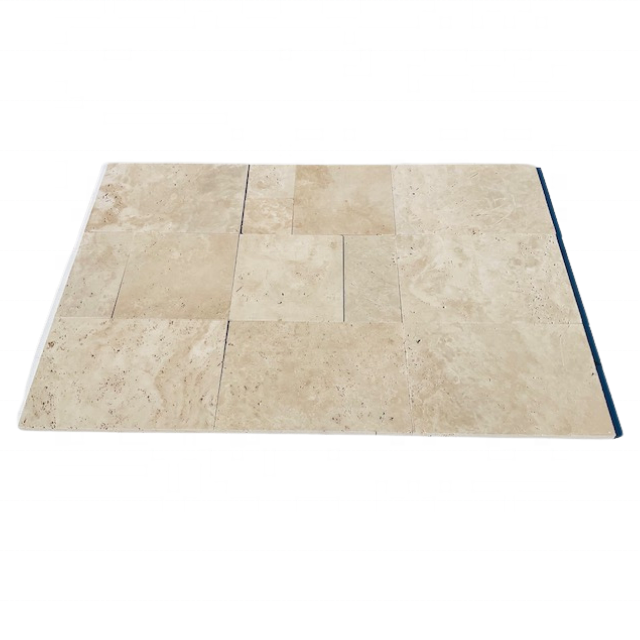 Made In Turkey High Quality Durable Ivory Beige Travertine Tile And Paver For Garden Hotel Villa Wholesale