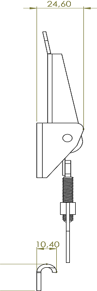 AGM-02 Turkish Manufacturer High Quality 304 Stainless Steel Adjustable Toggle Latch Lock Clasp