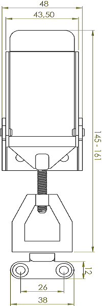 AGM-02 Turkish Manufacturer High Quality 304 Stainless Steel Adjustable Toggle Latch Lock Clasp