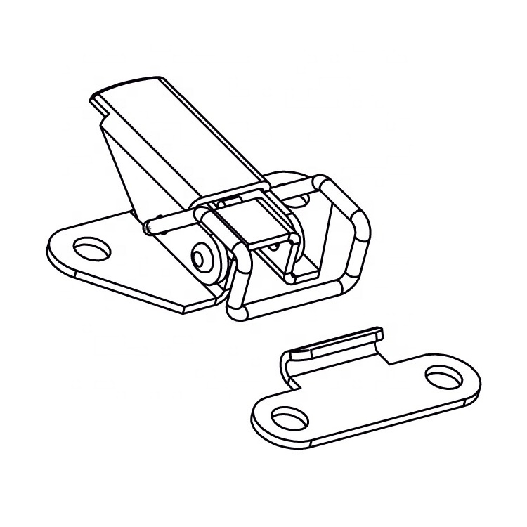 GM-02-P Turkish Manufacturer High Quality 304 Stainless Steel Toggle Latch Lock Clasp