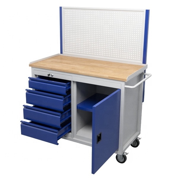 mobile set rolling tool chests cabinets box garage trolley workshop storage with organizer workbench heavy duty 50172R