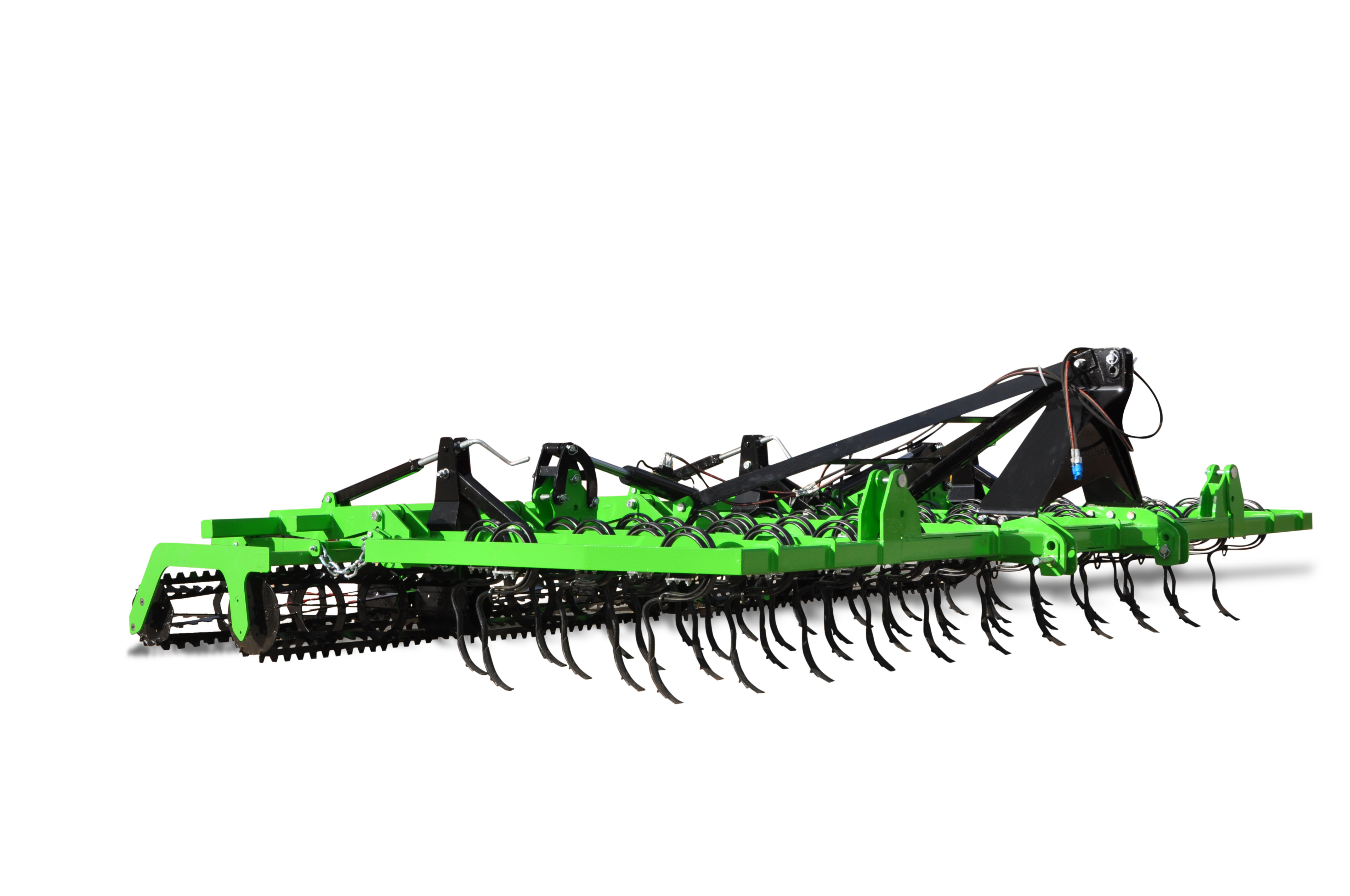 Stubble Cultivator  Foldable Spring Cylinder Cultivator Walking Harrow For Tractor cultivators agricultural farming