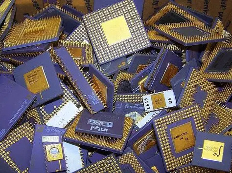 Best Factory Price CPU Processor Scrap Gold Recovery Ceramic CPU Scrap Available In Large Quantity PENTIUM PRO GOLD CERAMIC CPU