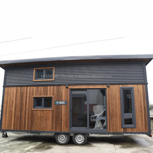 Tiny House Portable House Lounge Kosova for Caravan Fire Proof Factory Direct Selling Trailer Houses