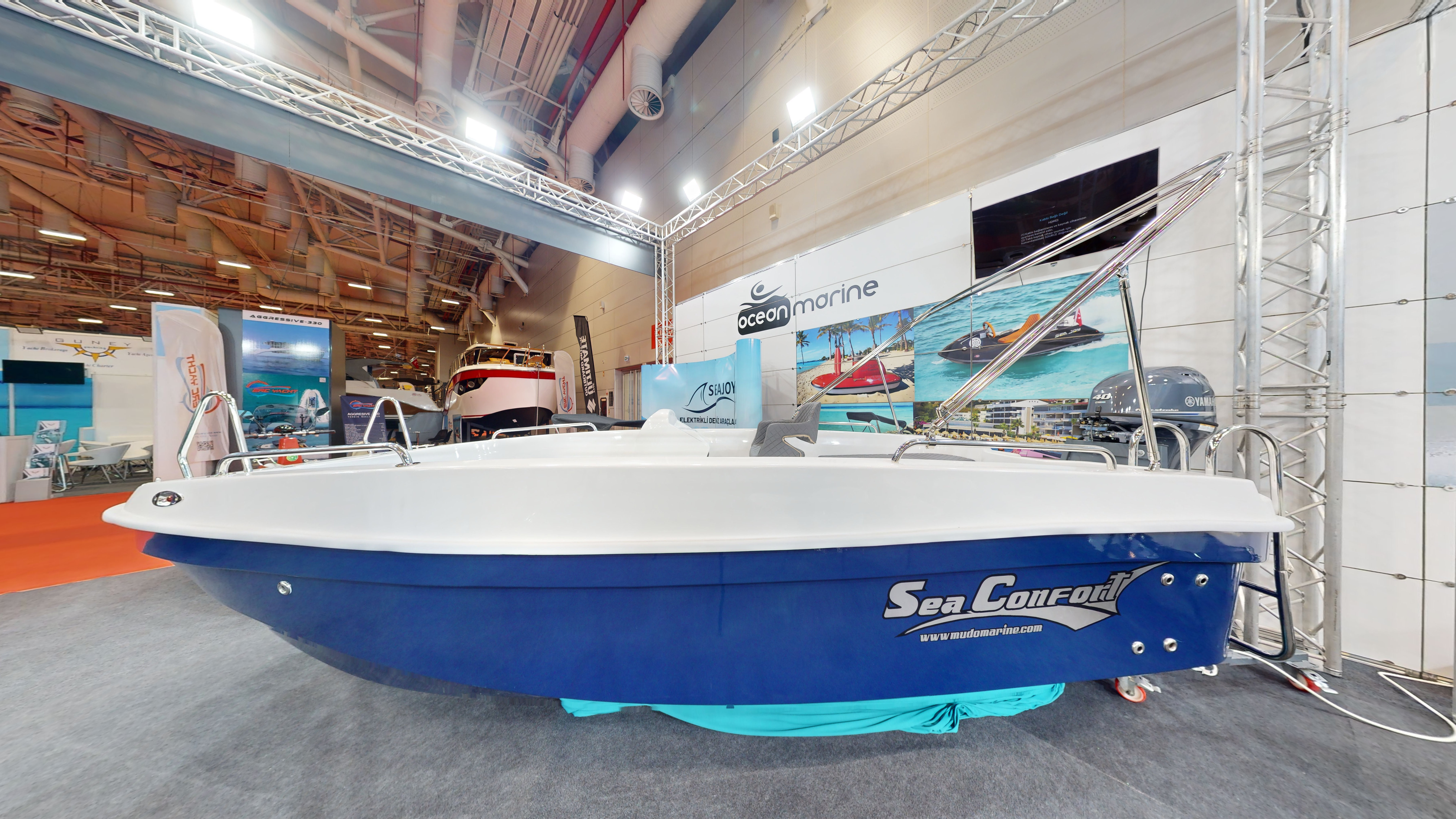 Ocean 495 SeaConfort Yacht High Quality Fiberglass Fishing Boat