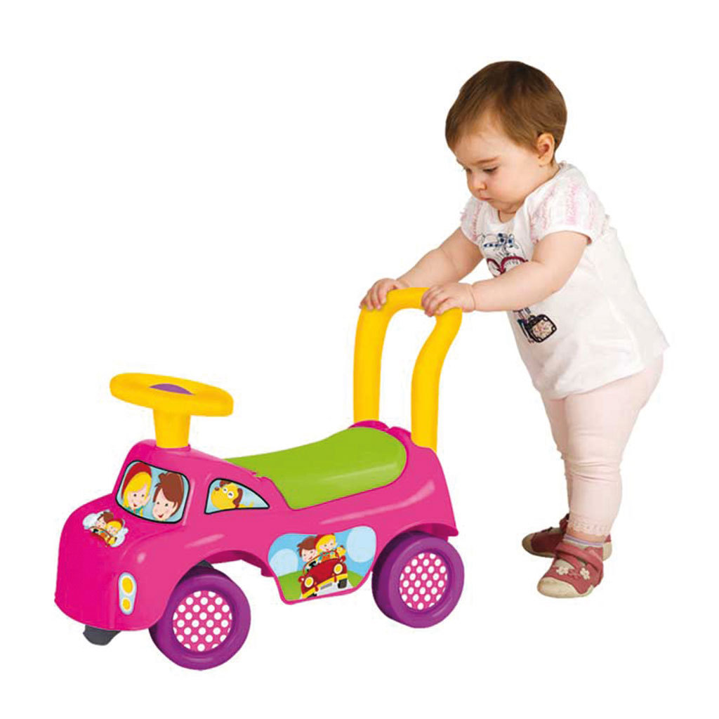 Ride On Girl Car Steering Wheel Baby Walker Toys Kids Ride on Car Baby Sliding Push Ride-on High Quality Plastic Toy Wholesale