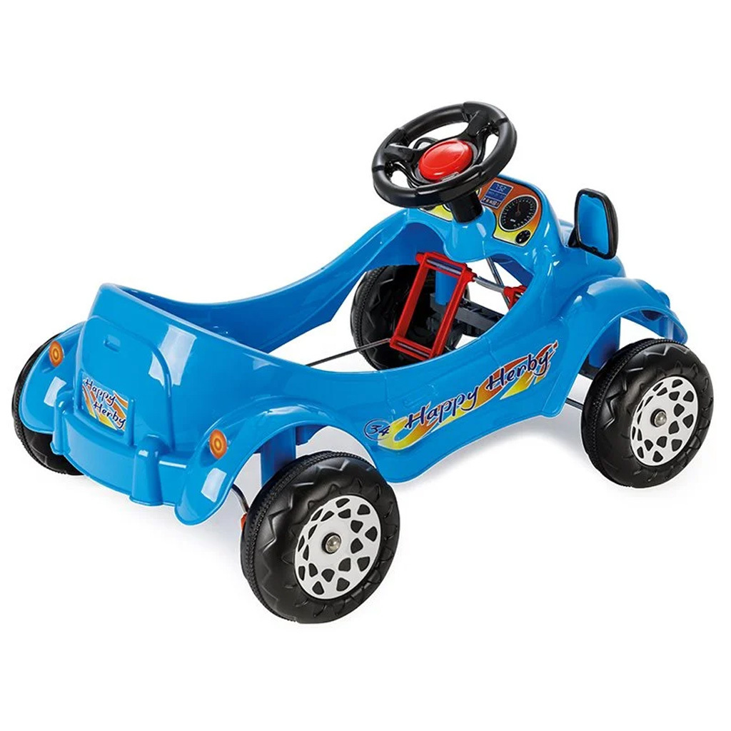 Happy Herby Pedal Operated Car Toys Kids Ride on Car Baby Sliding Push Ride-on High Quality Plastic Toy Wholesale