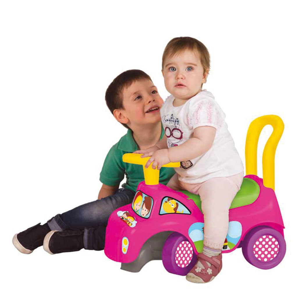 Ride On Girl Car Steering Wheel Baby Walker Toys Kids Ride on Car Baby Sliding Push Ride-on High Quality Plastic Toy Wholesale