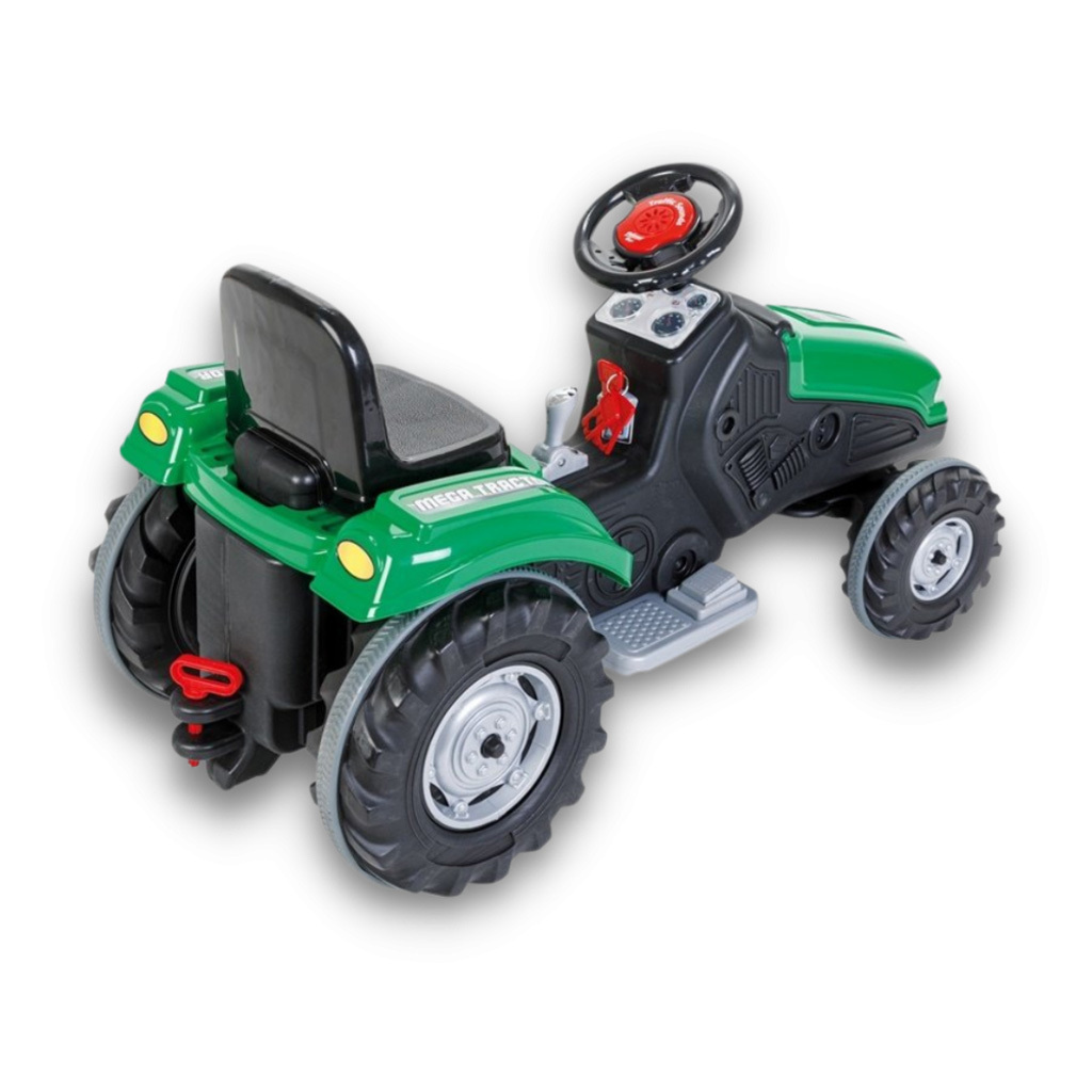 Mega Battery Operated Tractor 12v Children Battery Car Electronic Horn Removable Battery Capacity: 60 Kg Electric Cars for Kids