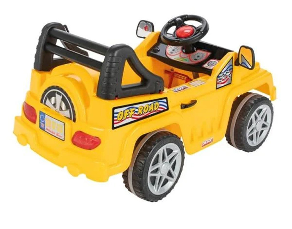 New Safari Pedal Car Ride On Car Mechanical Air Horn Steering Wheel Children and Kids Ride-on High Quality Plastic Jeep