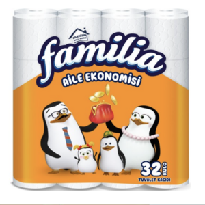 Best Price Toilet Tissue Paper Roll Familia Toilet Tissue Economic Package Box of 32 Wholesale