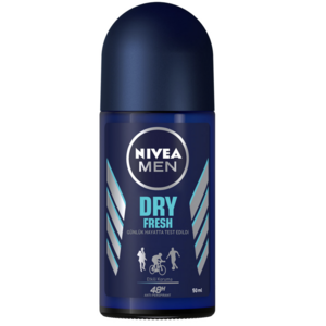 Antiperspirant Men Roll on Deodorant Nivea Men Dry and Fresh 50 Ml Best Price