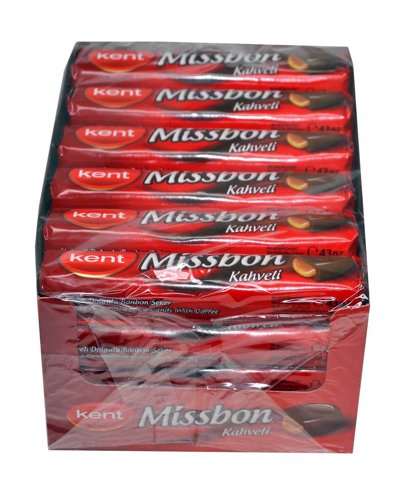 Coffee Filled Bonbons Kent Misbon Candy 43 gr Wholesale Candy