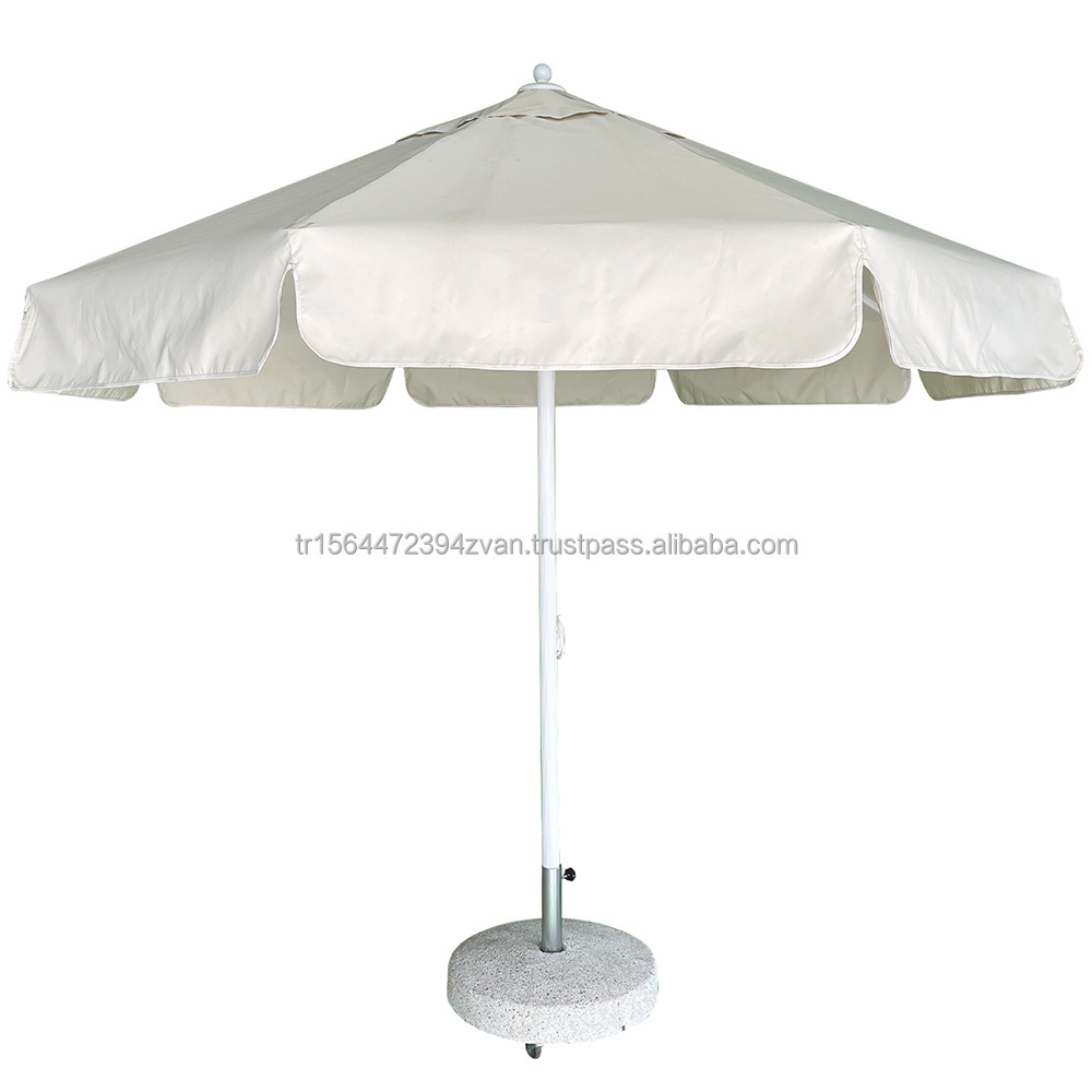 Poolside Site Common Areas Beaches Between 3m Round Drawstring Fringed New Arrival 2023 Umbrella