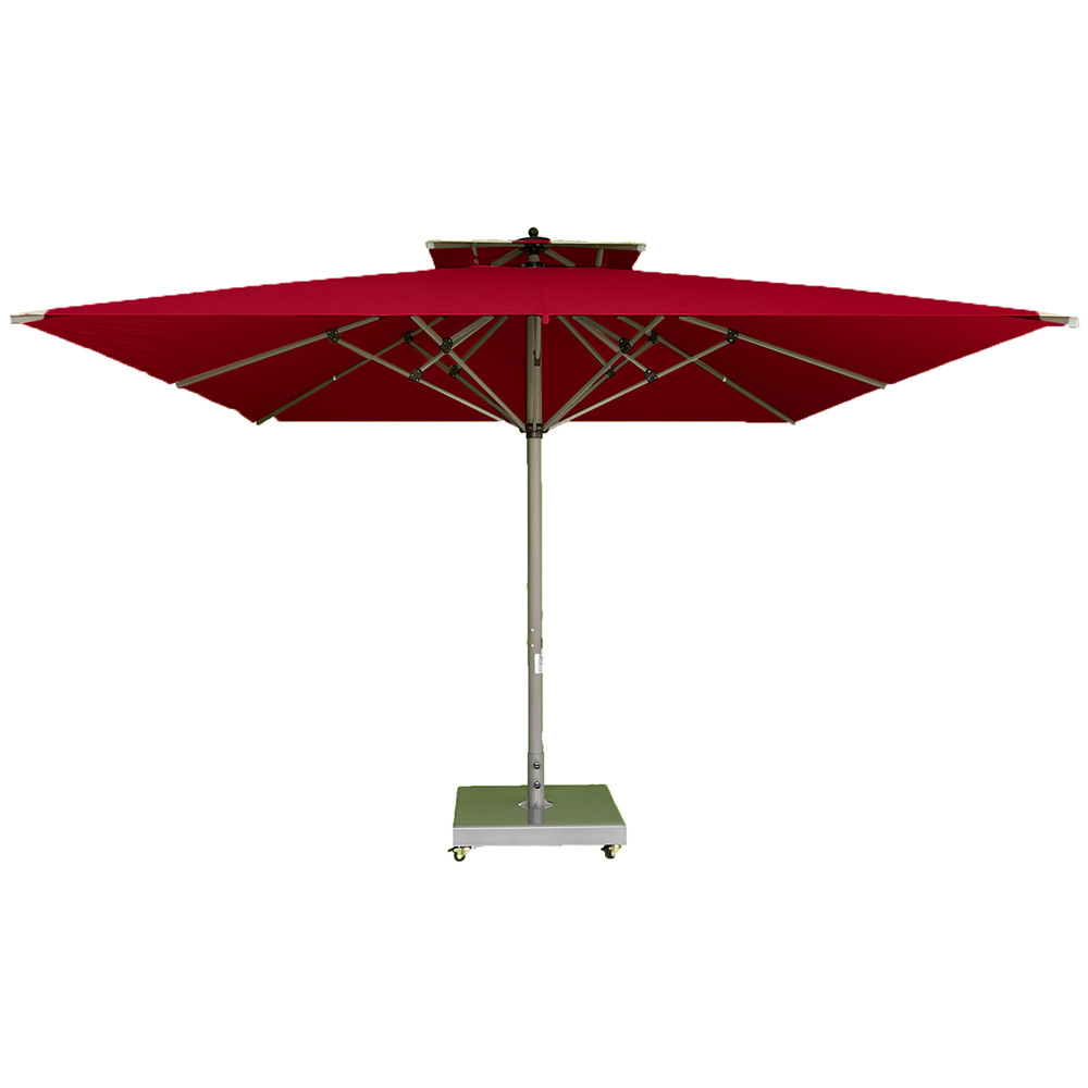 4x4 Eco Telescopic High Quality Umbrella Poolside Site Common Areas Beaches Between Sunbeds Rain Gear Umbrella