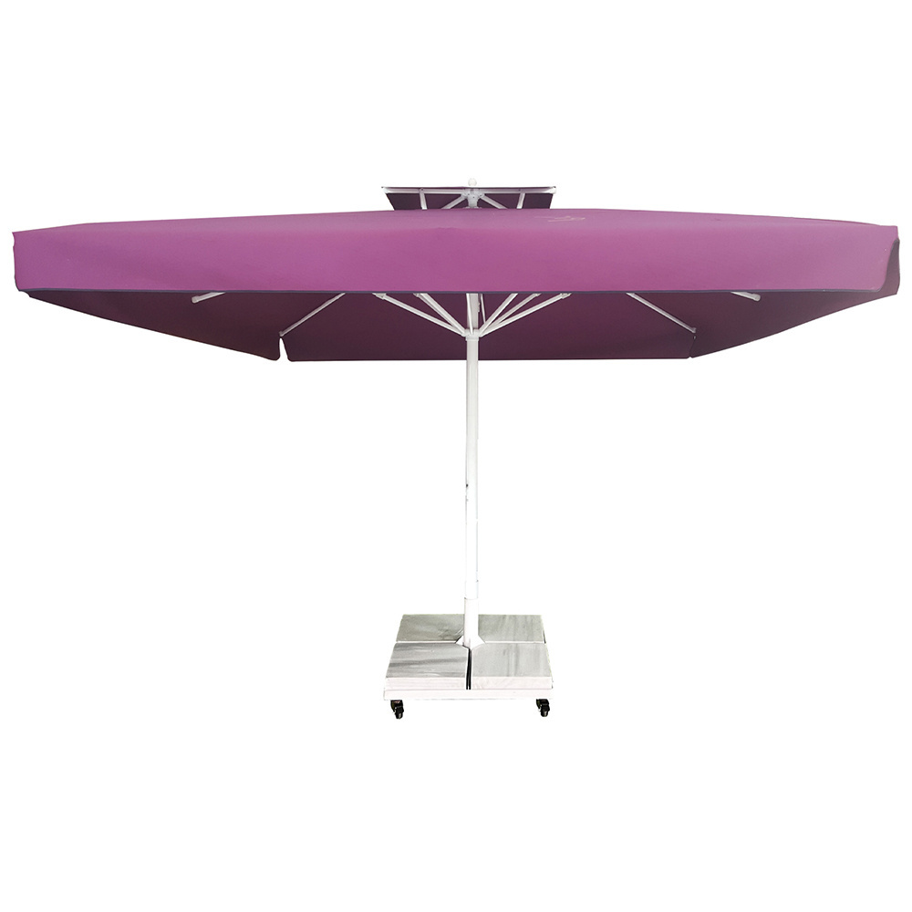 4x4 Eco Telescopic High Quality Umbrella Poolside Site Common Areas Beaches Between Sunbeds Rain Gear Umbrella